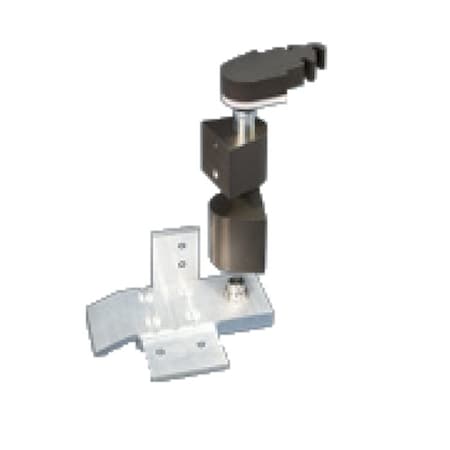 International Door Closers 3/4 Offset Pivot Set For Left 1/8 Recessed Doors, DU Baked Storefront Bronze Paint OP-5001-DU